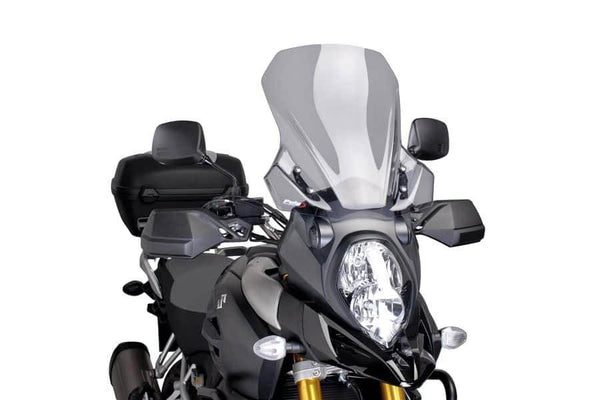 PUIG Touring Screen - SUZUKI DL1000 (XT) V-Strom 2014-19 - Motorcycle Performance Store