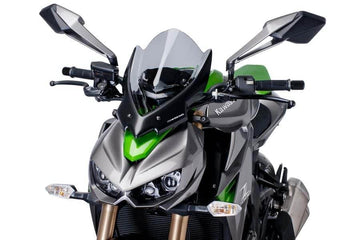 PUIG New Generation Touring Screen - Kawasaki Z1000 / R 2014-20 - Motorcycle Performance Store