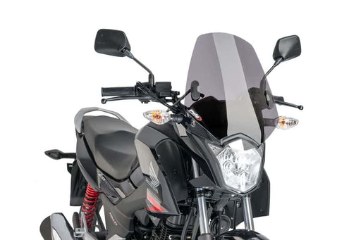 PUIG Naked New Generation Sport Screen - Honda CB125F 2015-24 - Motorcycle Performance Store 