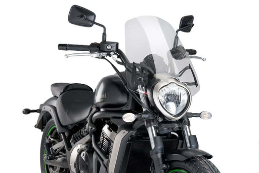 Puig New Generation Touring Screen Kawasaki VN650 Vulcan S 2015-24 - Motorcycle Performance Store 