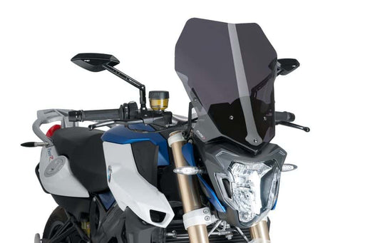 PUIG Naked New Generation Touring Screen - BMW F800R 2015-19 - Motorcycle Performance Store 