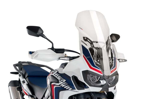 Puig Clear Touring Screen - Honda Africa Twin CRF1000L  (Adventure Sport) 2016-19 - Motorcycle Performance Store 