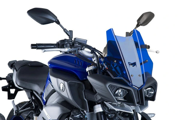 Puig Touring Screen for the Yamaha MT-10 (SP). Available at Motorcycle Performance Store.