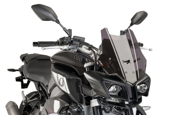 Puig Touring Screen for the Yamaha MT-10 (SP). Available at Motorcycle Performance Store.