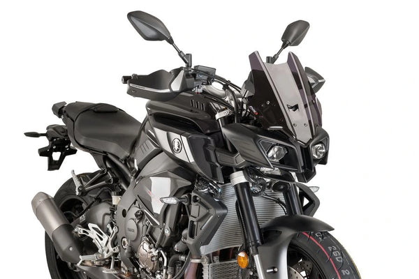 Puig Touring Screen for the Yamaha MT-10 (SP). Available at Motorcycle Performance Store.