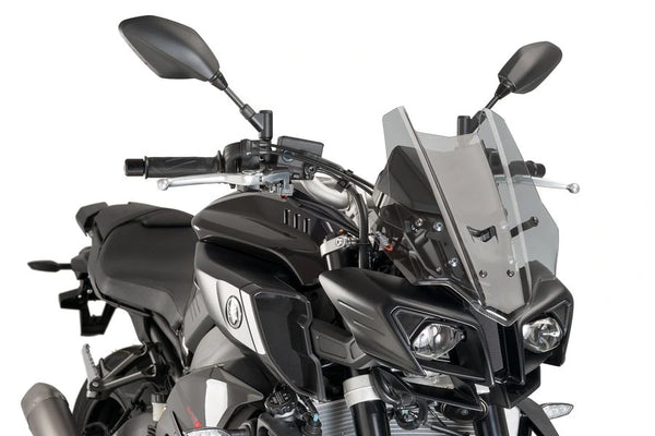 Puig Touring Screen for the Yamaha MT-10 (SP). Available at Motorcycle Performance Store.