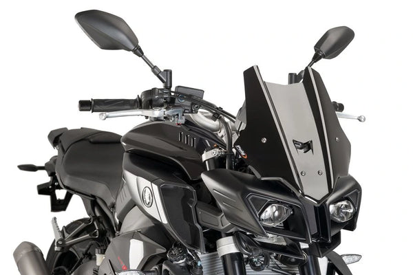 Puig Touring Screen for the Yamaha MT-10 (SP). Available at Motorcycle Performance Store.