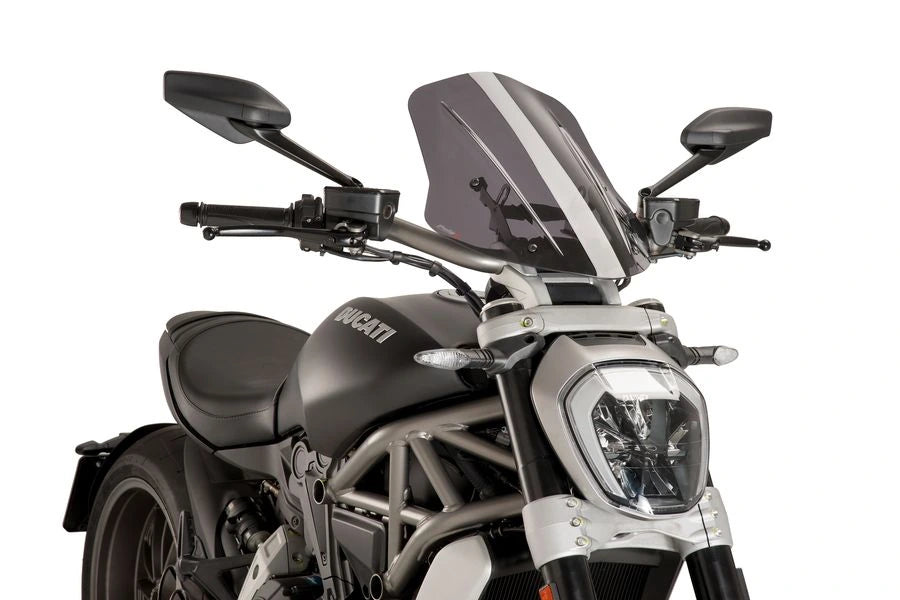 Puig Adjustable Touring Screen Ducati X Diavel 2016-24 image 2