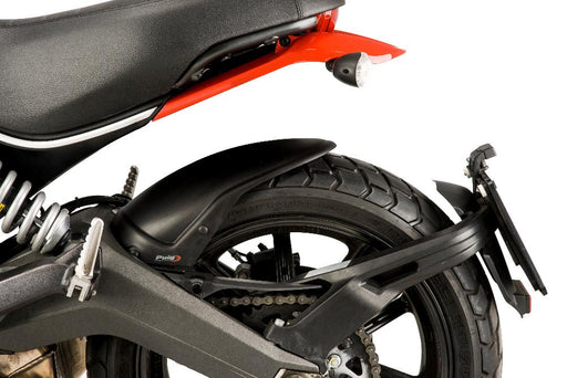 PUIG Black Rear Hugger - Ducati Scrambler 800  Models 