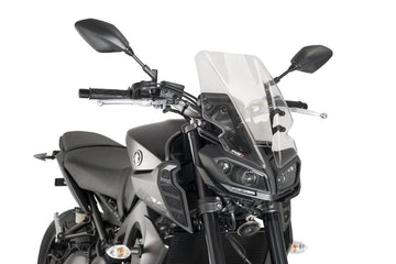 PUIG New Generation TOURING Screen Yamaha MT-09 (SP) 2017-20 - Motorcycle Performance Store