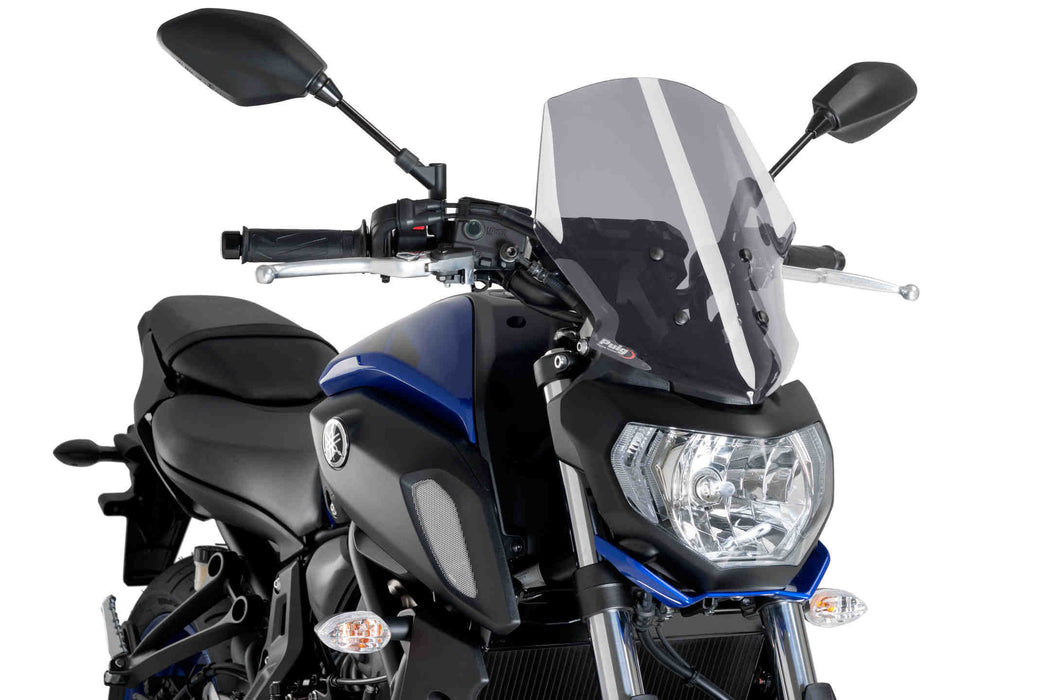 PUIG New Generation Touring Screen Yamaha MT-07 2018-20 - Motorcycle Performance Store 