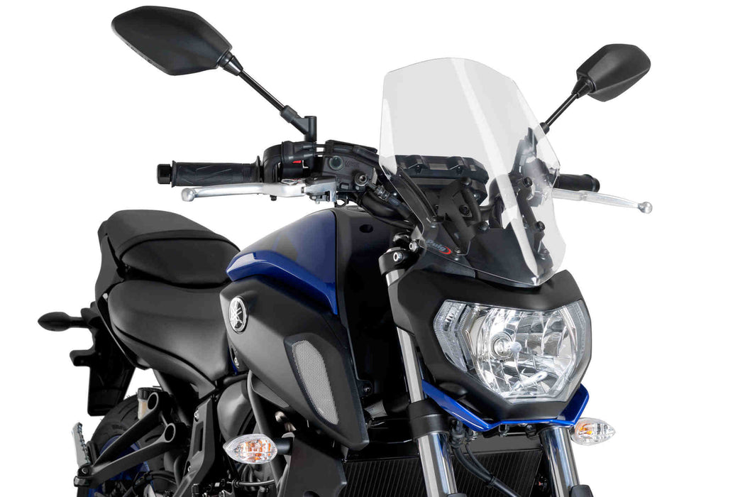 PUIG New Generation Touring Screen Yamaha MT-07 2018-20 - Motorcycle Performance Store 