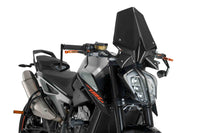 Puig New Generation Sport Screen KTM Duke 890 ( R / L / GP) 2020-25 - Motorcycle Performance Store