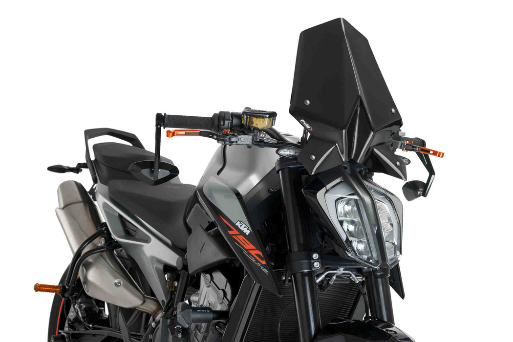 Puig New Generation Sport Screen KTM Duke 890 ( R / L / GP) 2020-24 - Motorcycle Performance Store 