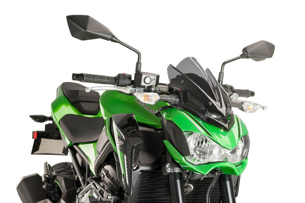 PUIG New Generation Sport Screen - Kawasaki Z900 2017-19 - Motorcycle Performance Store