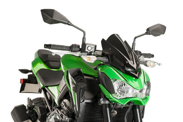 PUIG New Generation Sport Screen - Kawasaki Z900 2017-19 - Motorcycle Performance Store