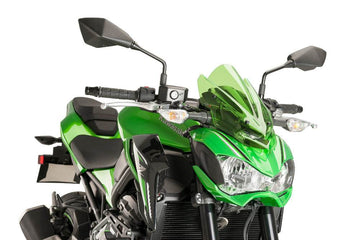 PUIG New Generation Sport Screen - Kawasaki Z900 2017-19 - Motorcycle Performance Store