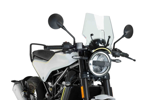 Puig New Generation Sport Screen - Husqvarna Vitpilen 401 2017-23 - Motorcycle Performance Store 