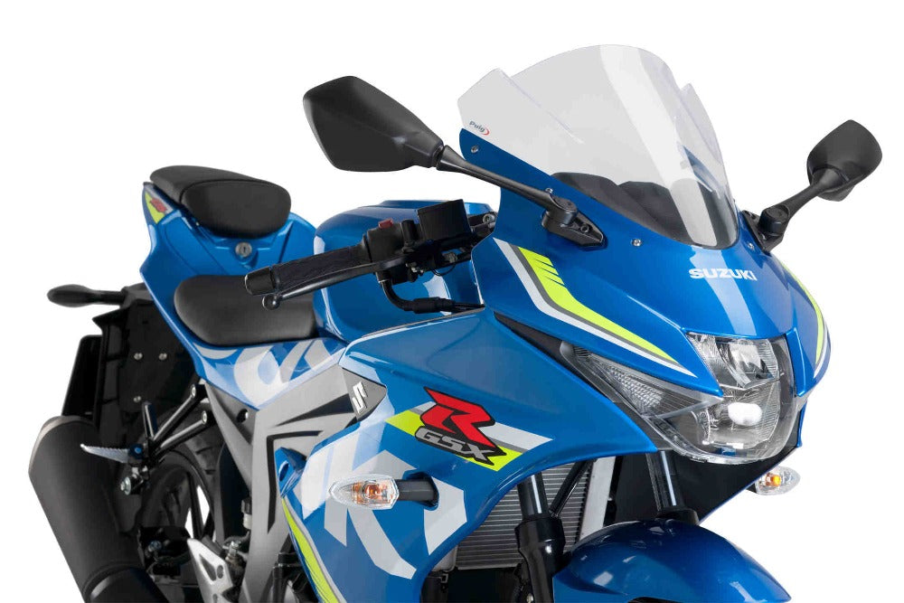 Puig Racing Screen - Suzuki GSX-R125 2017-24 - Motorcycle Performance Store 