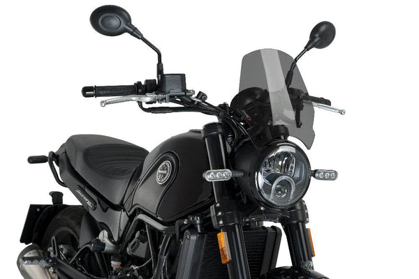 PUIG New Generation Sport Screen Benelli Leoncino 500 / Trail 2016-25 - Motorcycle Performance Store