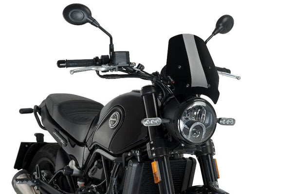 PUIG New Generation Sport Screen Benelli Leoncino 500 / Trail 2016-25 - Motorcycle Performance Store