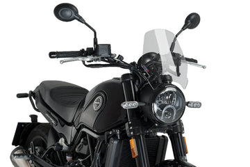 PUIG New Generation Sport Screen Benelli Leoncino 500 / Trail 2016-25 - Motorcycle Performance Store