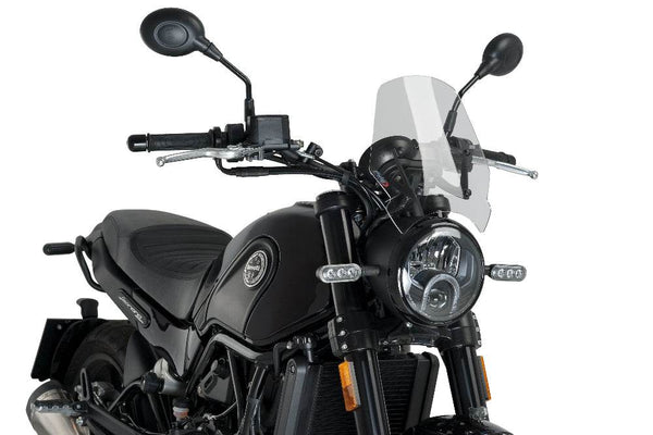 PUIG New Generation Sport Screen Benelli Leoncino 500 / Trail 2016-25 - Motorcycle Performance Store