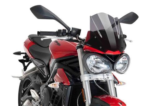 PUIG New Generation Sport Screen Triumph Street Triple 765 S 2018-19 - Motorcycle Performance Store 