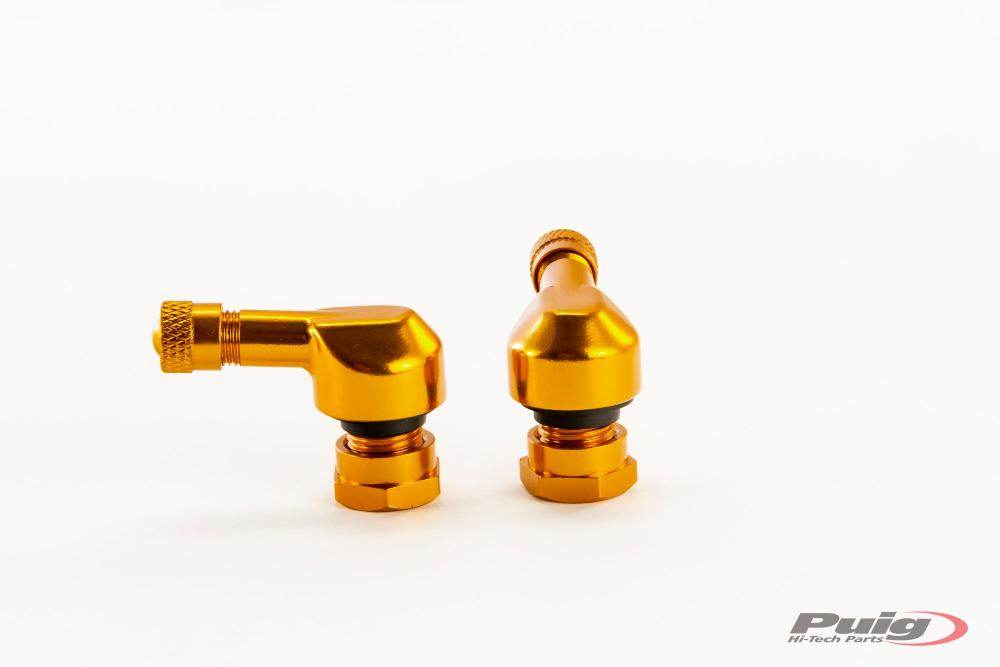 Puig 90 Degree Race Valves Tubeless Tyres Pack Of 2 Valves image 10
