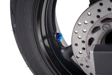 PUIG 90 degree Race Valves for Tubeless Tyres - Pack of 2 Valves - Motorcycle Performance Store