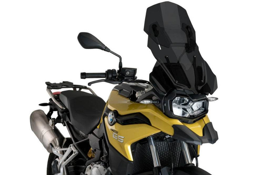 PUIG Adjustable Touring Racing Screen BMW F800GS 2024-25 - Motorcycle Performance Store