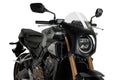 PUIG Black Retro Semi Fairing Screen Honda CB650R 2024-26 - Retro Semi Fairing