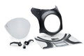 PUIG Carbon Retro Semi Fairing Screen Honda CB650R 2024-25 - Retro Semi Fairing