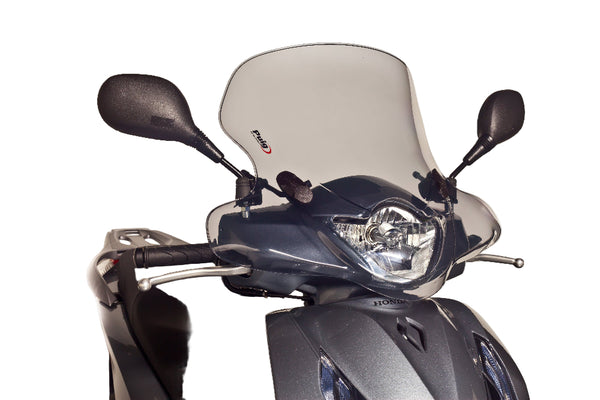 PUIG City Touring Screen Smoke Honda SH 150i 2013-16 - City Touring Screen