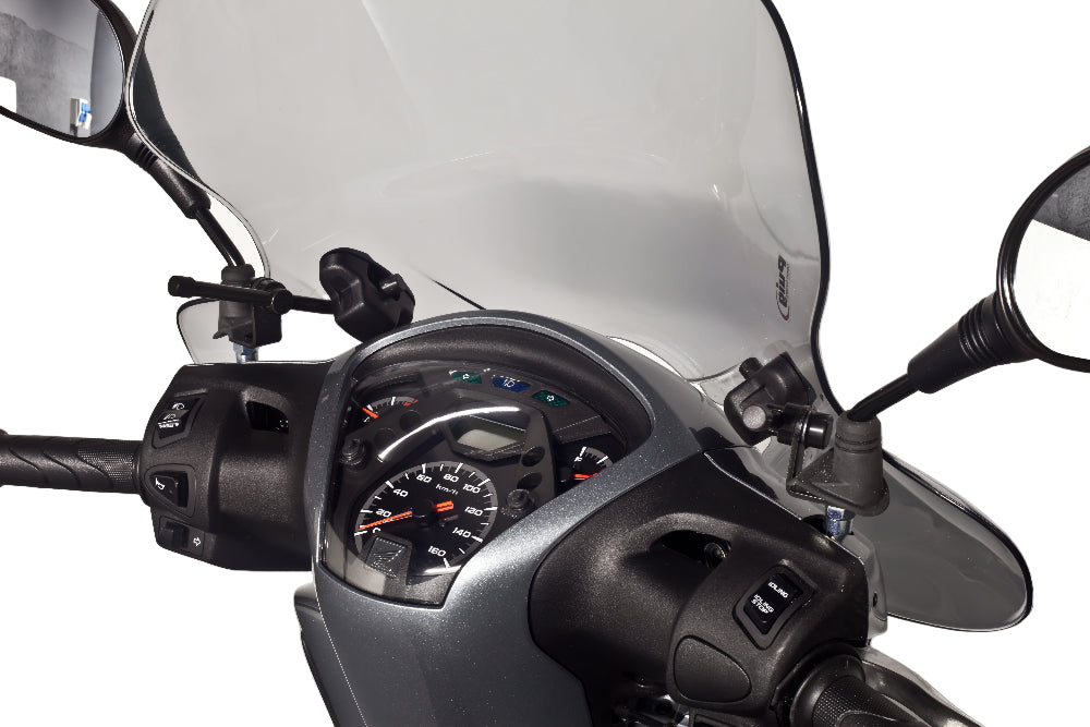 Puig City Touring Screen Smoke Honda SH 125i 2012-17 image 3