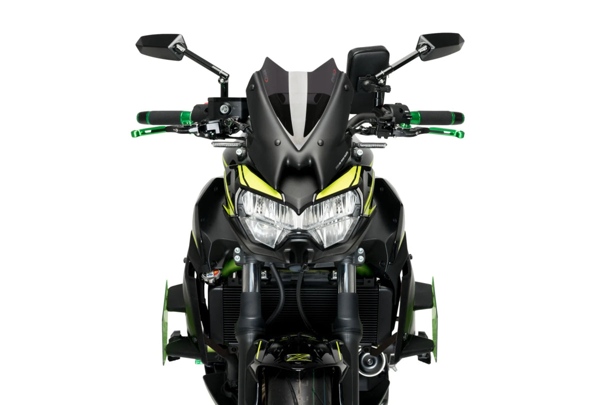 Puig Downforce Naked Spoilers Kawasaki Z650 2020-24 image 3