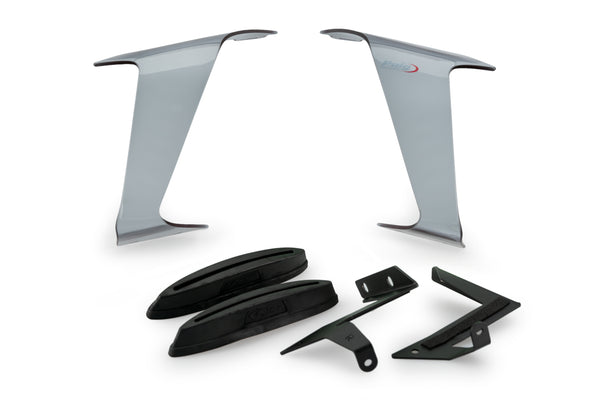 PUIG Downforce Race Spoilers Kawasaki ZX-10RR 2021-25 - Downforce Race Side Spoilers