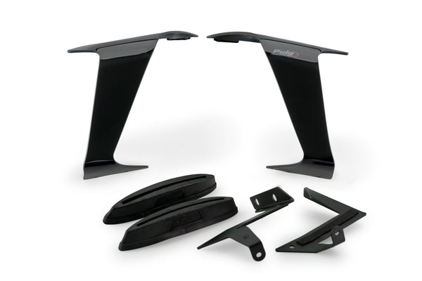 PUIG Downforce Race Spoilers Kawasaki ZX-10RR 2021-25 - Downforce Race Side Spoilers