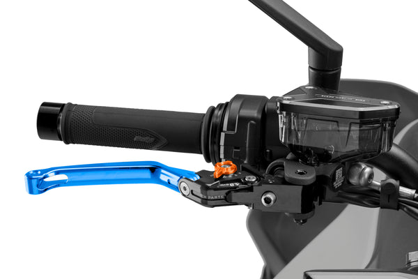PUIG Gen 4.0 Long Folding Adjustable Levers - Motorcycle Levers