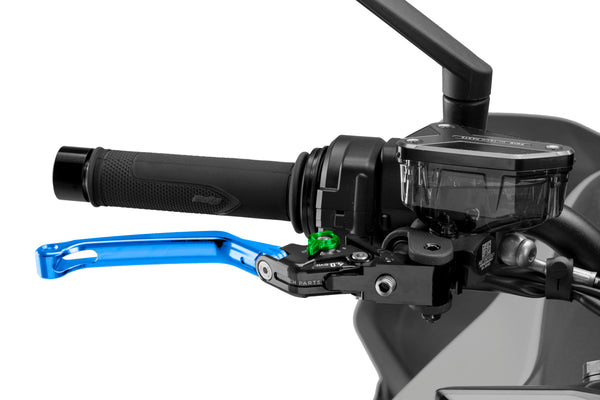 PUIG Gen 4.0 Long Folding Adjustable Levers - Motorcycle Levers
