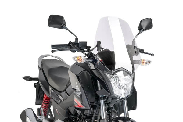 PUIG Naked New Generation Sport Screen - Honda CB125F 2015-25 - Motorcycle Performance Store