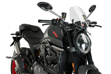 PUIG New Generation Sport Screen Ducati Monster 937 2021-25 - Motorcycle Performance Store