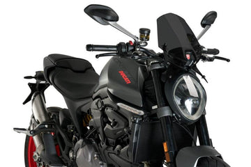 PUIG New Generation Sport Screen Ducati Monster 937 2021-25 - Motorcycle Performance Store