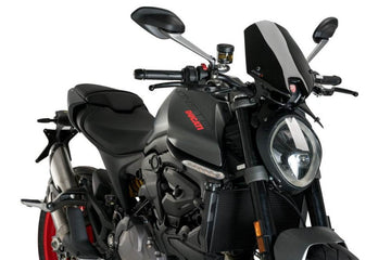 PUIG New Generation Sport Screen Ducati Monster 937 2021-25 - Motorcycle Performance Store