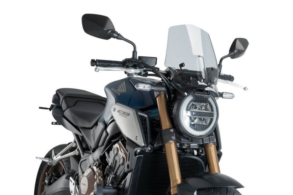 PUIG New Generation Sport Screen Honda CB650R 2019-23 - Motorcycle Performance Store