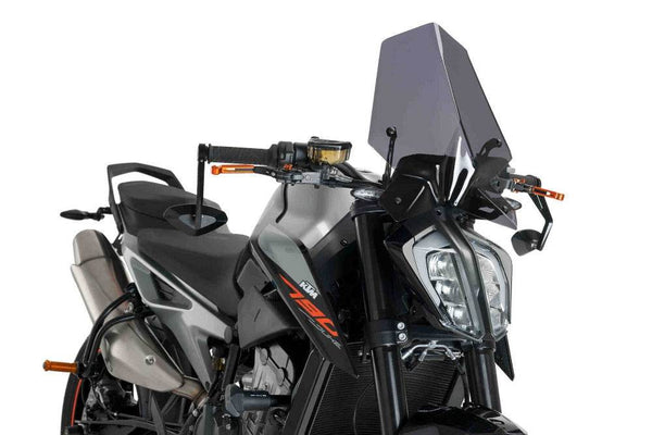 PUIG New Generation Sport Screen KTM Duke 790 2018-25 - Motorcycle Performance Store