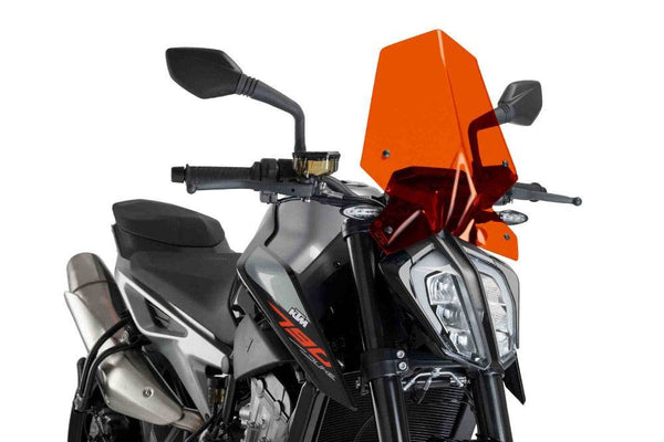 PUIG New Generation Sport Screen KTM Duke 790 2018-25 - Motorcycle Performance Store
