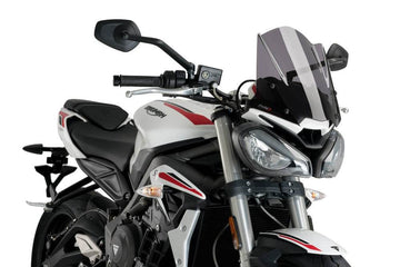 PUIG New Generation Sport Screen Triumph Street Triple 660 S 2020-22 - Motorcycle Performance Store