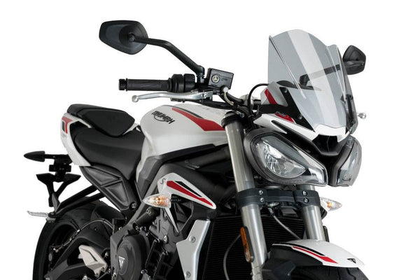 PUIG New Generation Sport Screen Triumph Street Triple 660 S 2020-22 - Motorcycle Performance Store