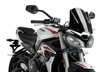 PUIG New Generation Sport Screen Triumph Street Triple 660 S 2020-22 - Motorcycle Performance Store